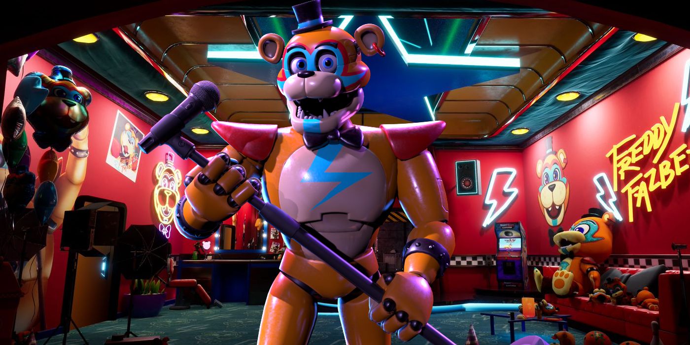 Five Nights at Freddy's: Security Breach Glamrock Freddy with
