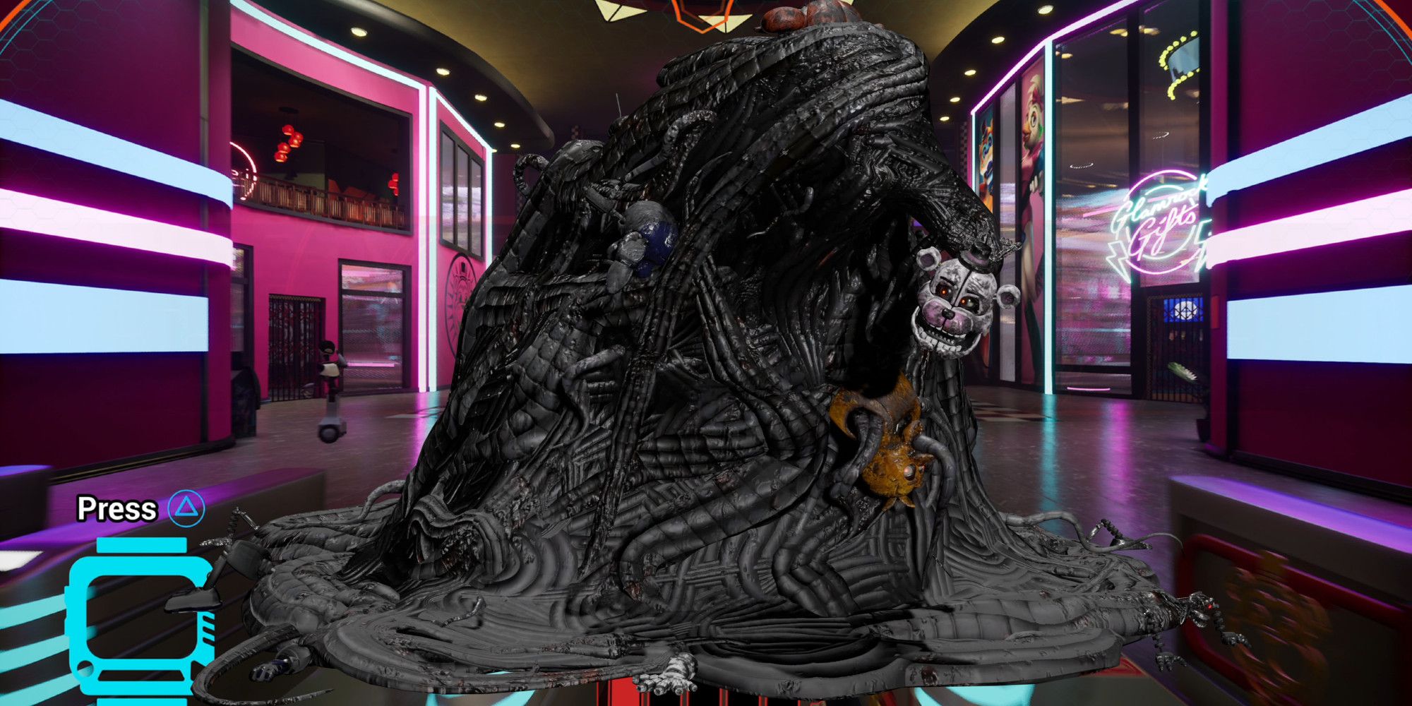 Molten Freddy Blob jumpscares Gregory in 3rd Person View - Five Nights at  Freddy's: Security Breach 