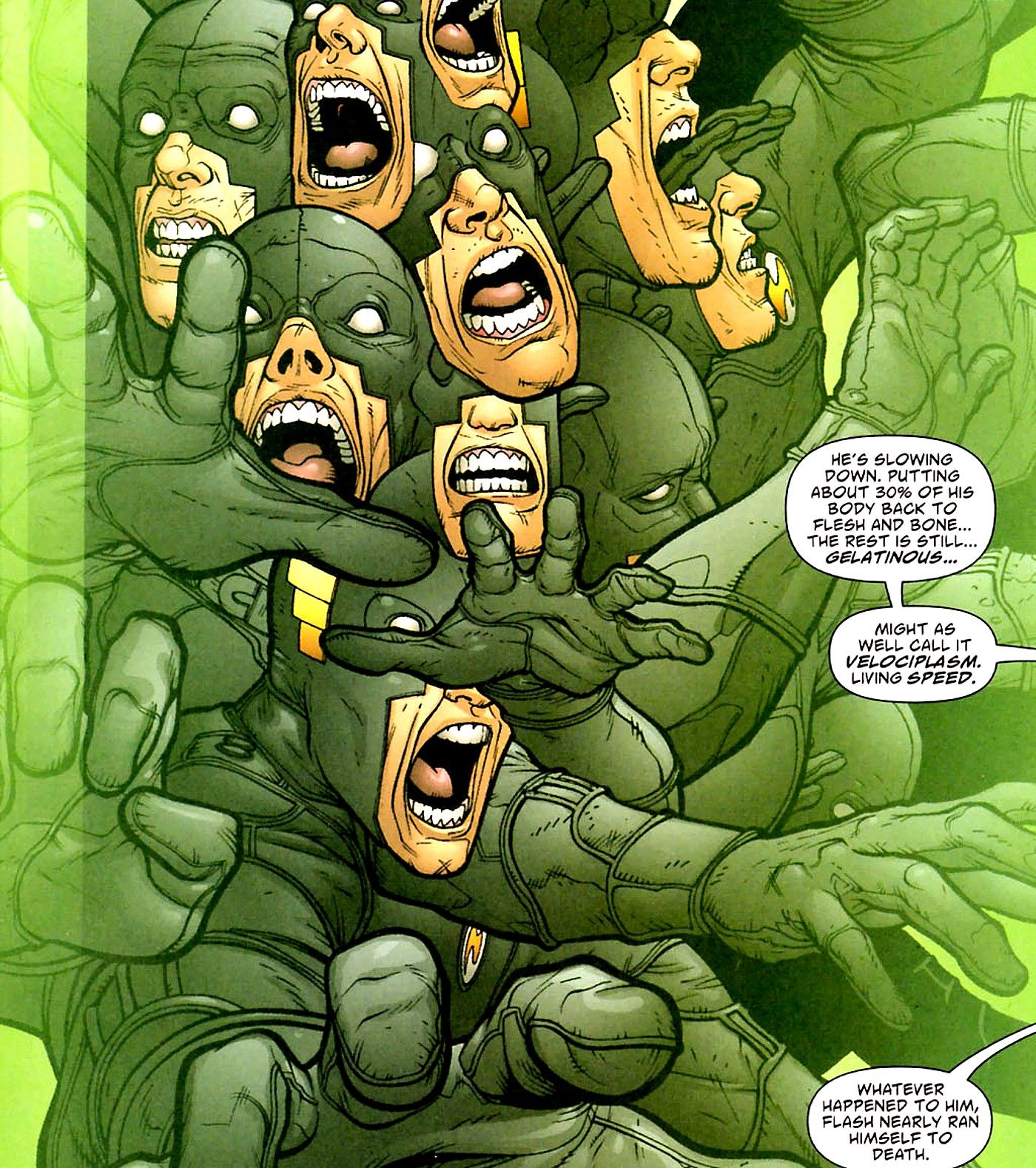 Flash top speed force powers running justice league elite dark barry allen
