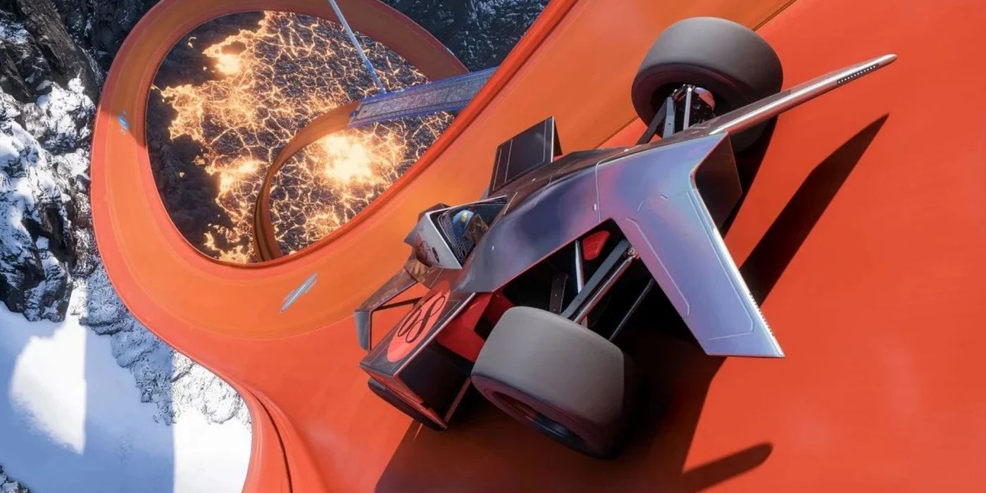 Forza Horizon 5 Where to Find the Frostbite Flame Loop in Hot Wheels Park DLC