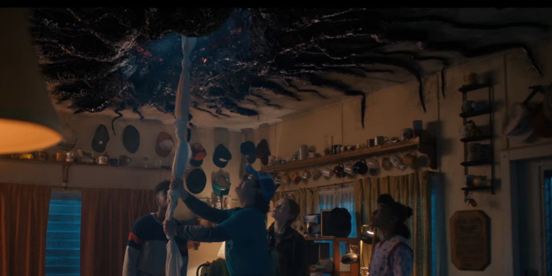 Gate to the Upside Down in Stranger Things season 4.
