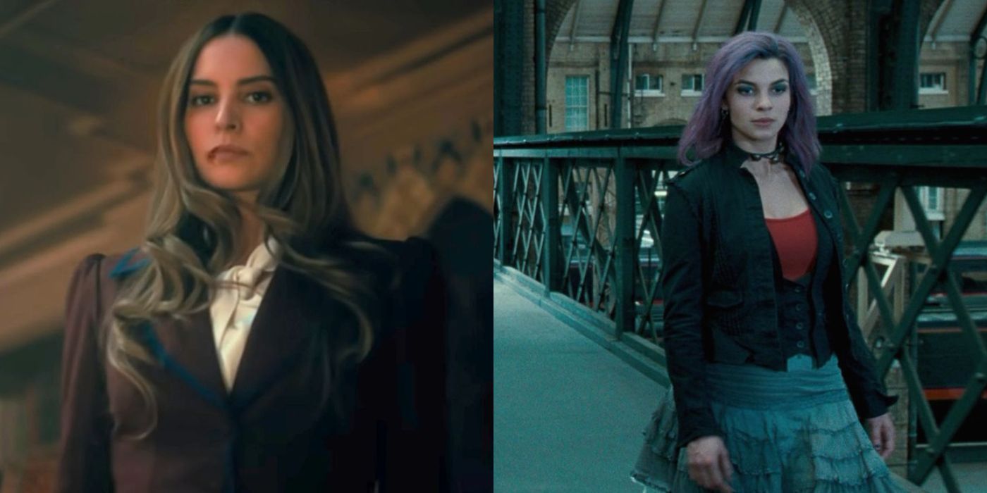 Genesis Rodriguez in The Umbrella Academy and Natalia Tena in Harry Potter
