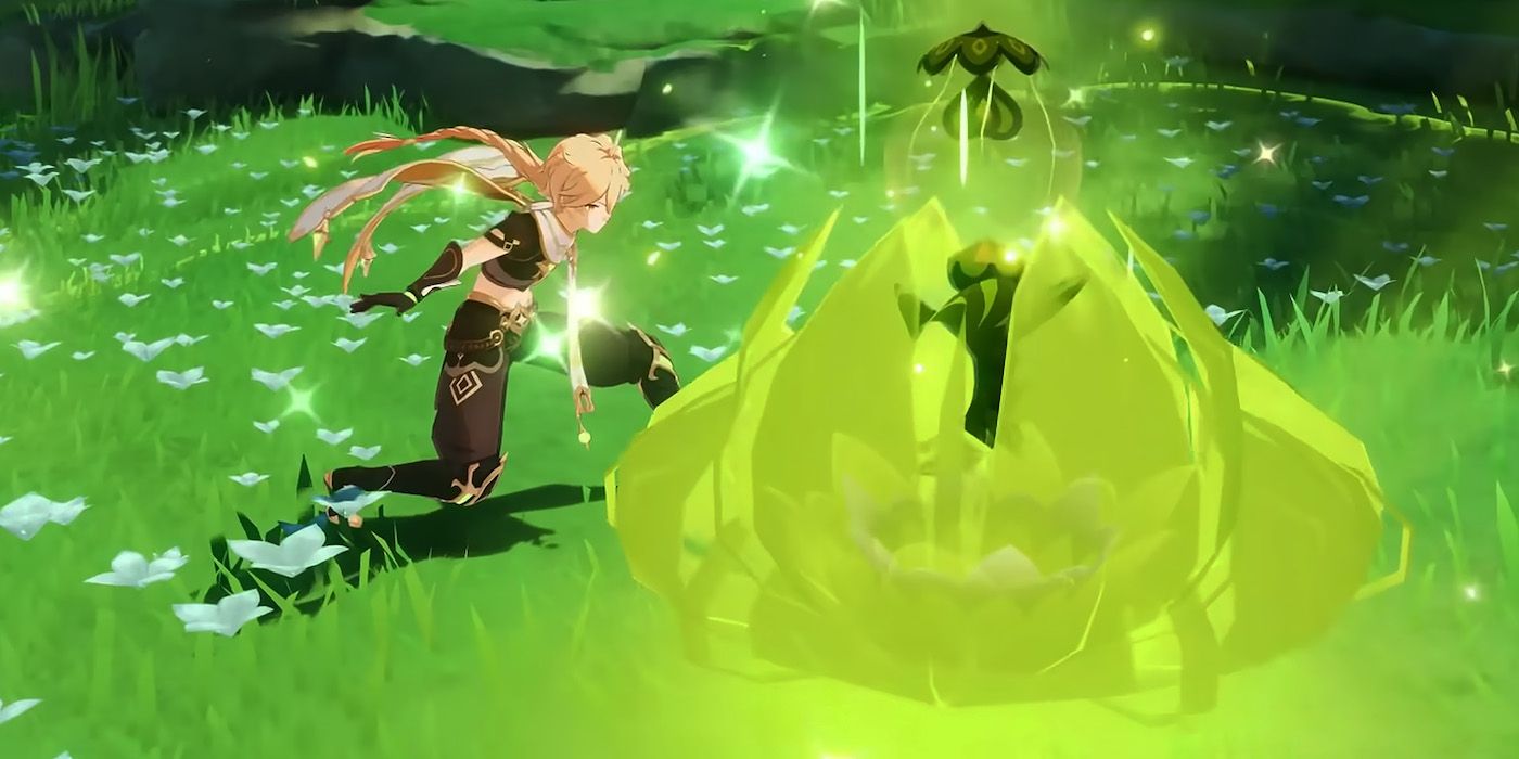Genshin Impact Dendro element