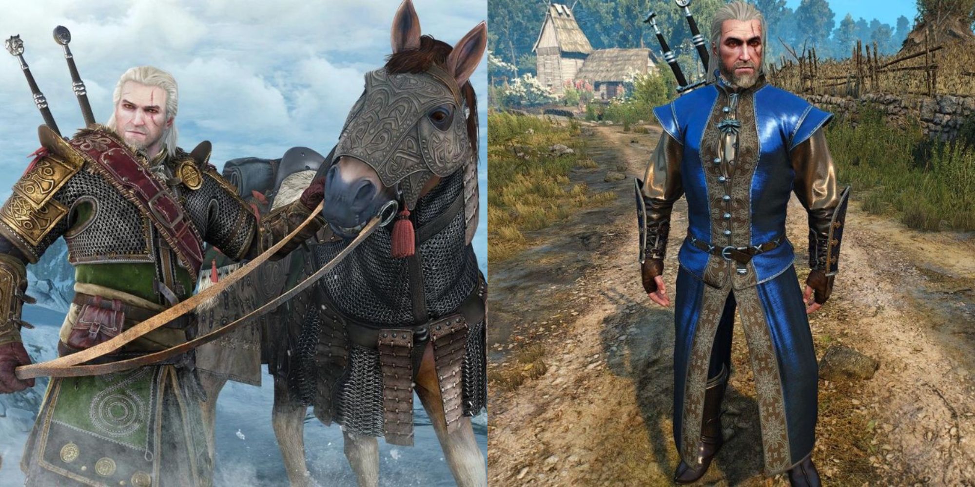 The witcher 3 all witcher armor sets фото 26
