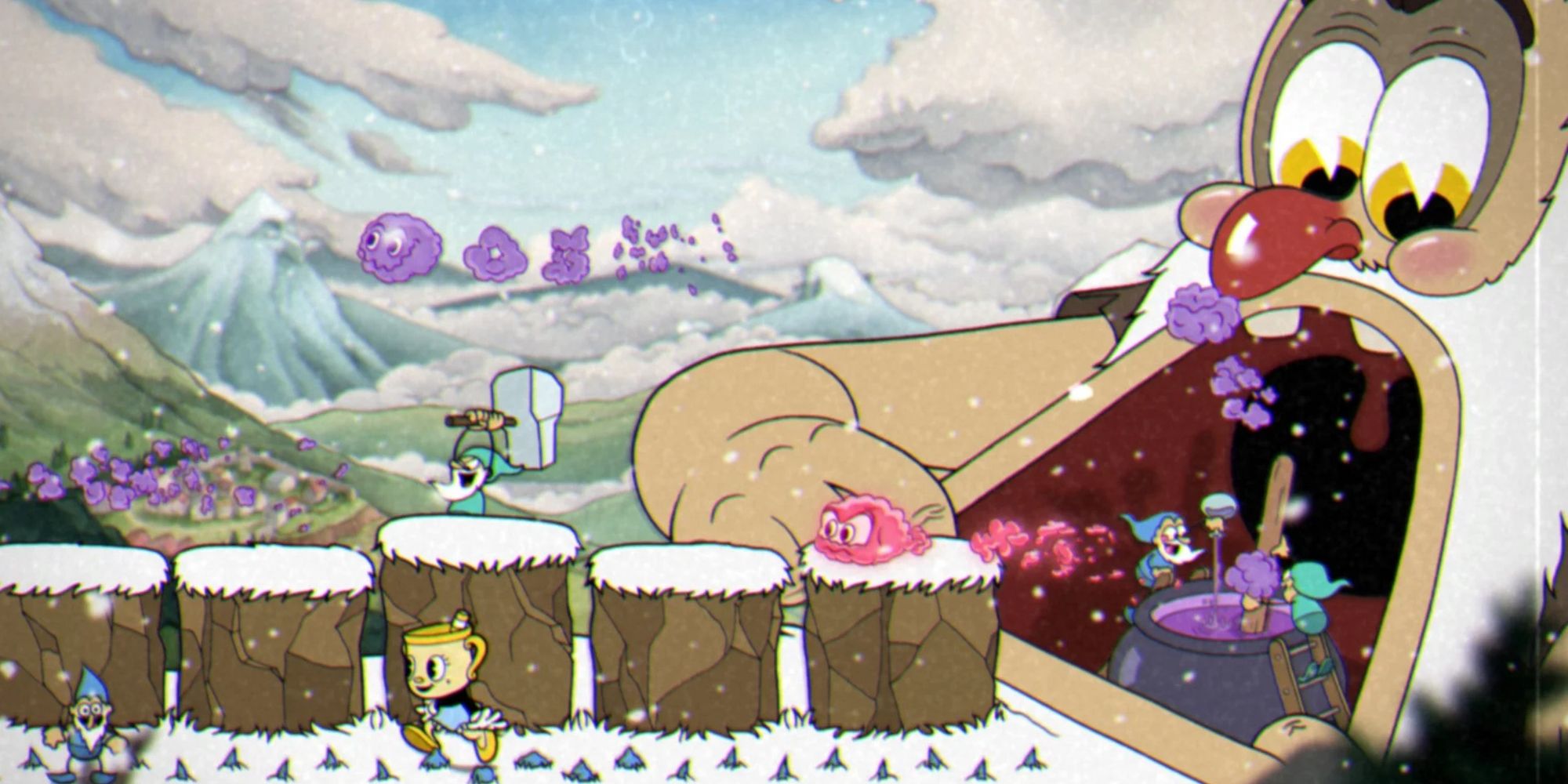 Cuphead: Delicious Last Course - Glumstone The Giant Boss Fight Guide ...