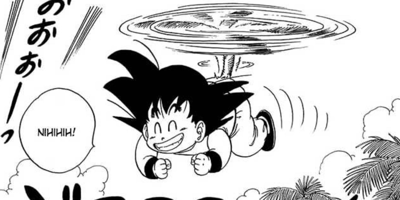 Goku's tail has a secret power. 