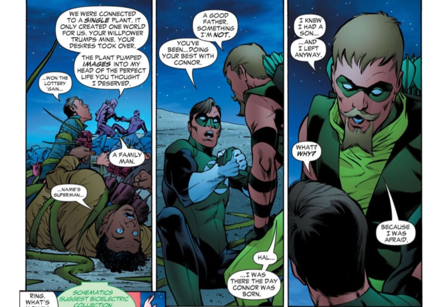 Green Arrow Green Lantern Confession DC Comics