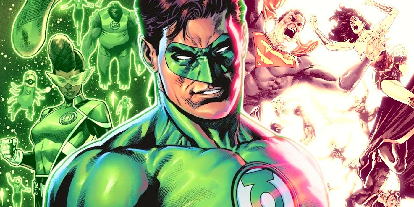 Green Lantern Hal Jordan replace Justice League