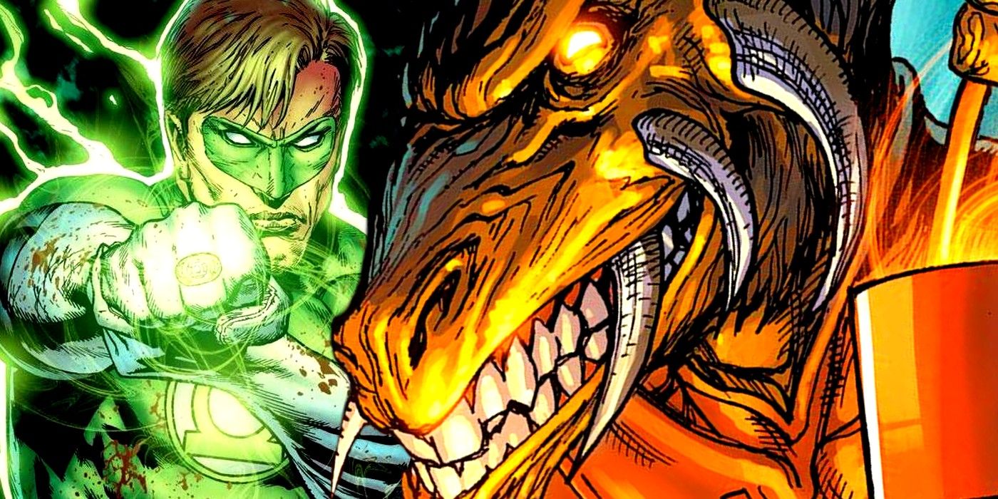 DC Comics Orange Lantern Larfleeze is overpowered - YouTube