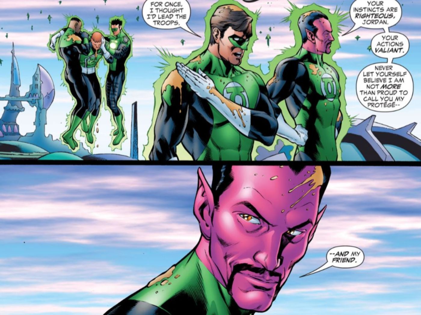 Green Lantern Sinestro Fantasy DC Comics