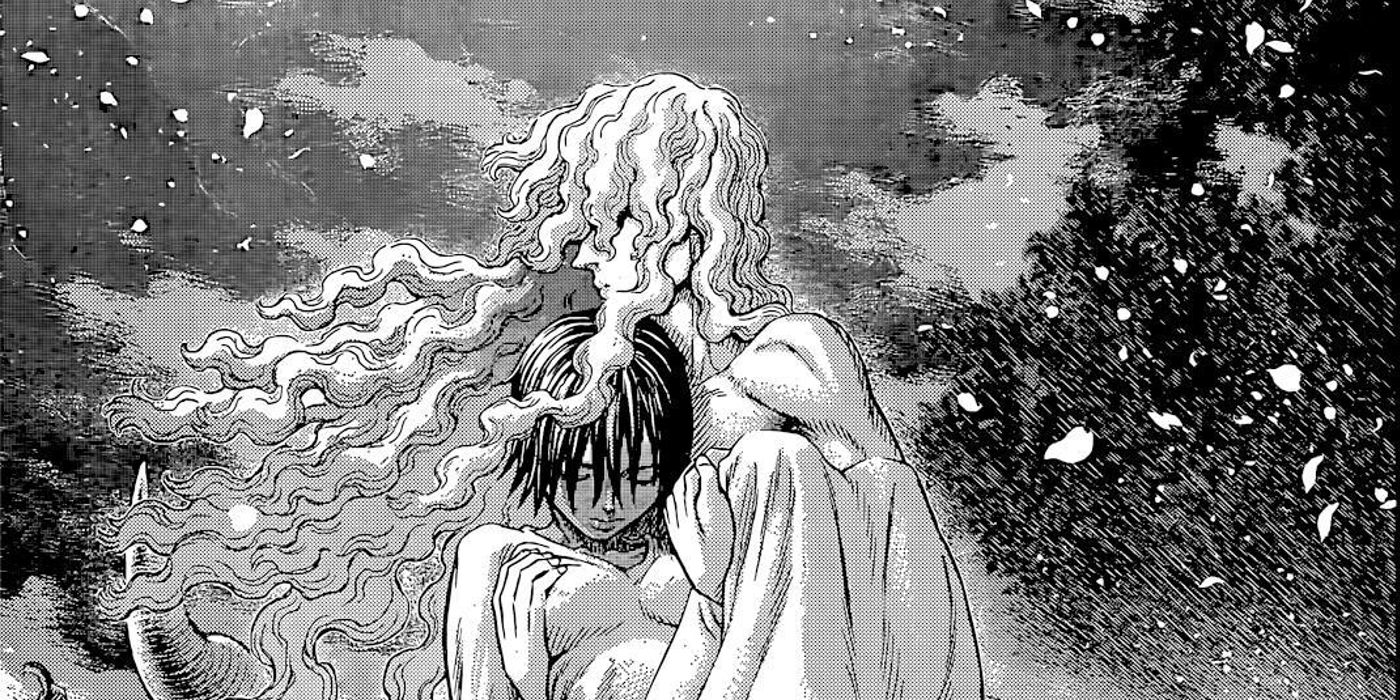 Griffith has the audacity to hold Casca tenderly in Berserk chapter 367