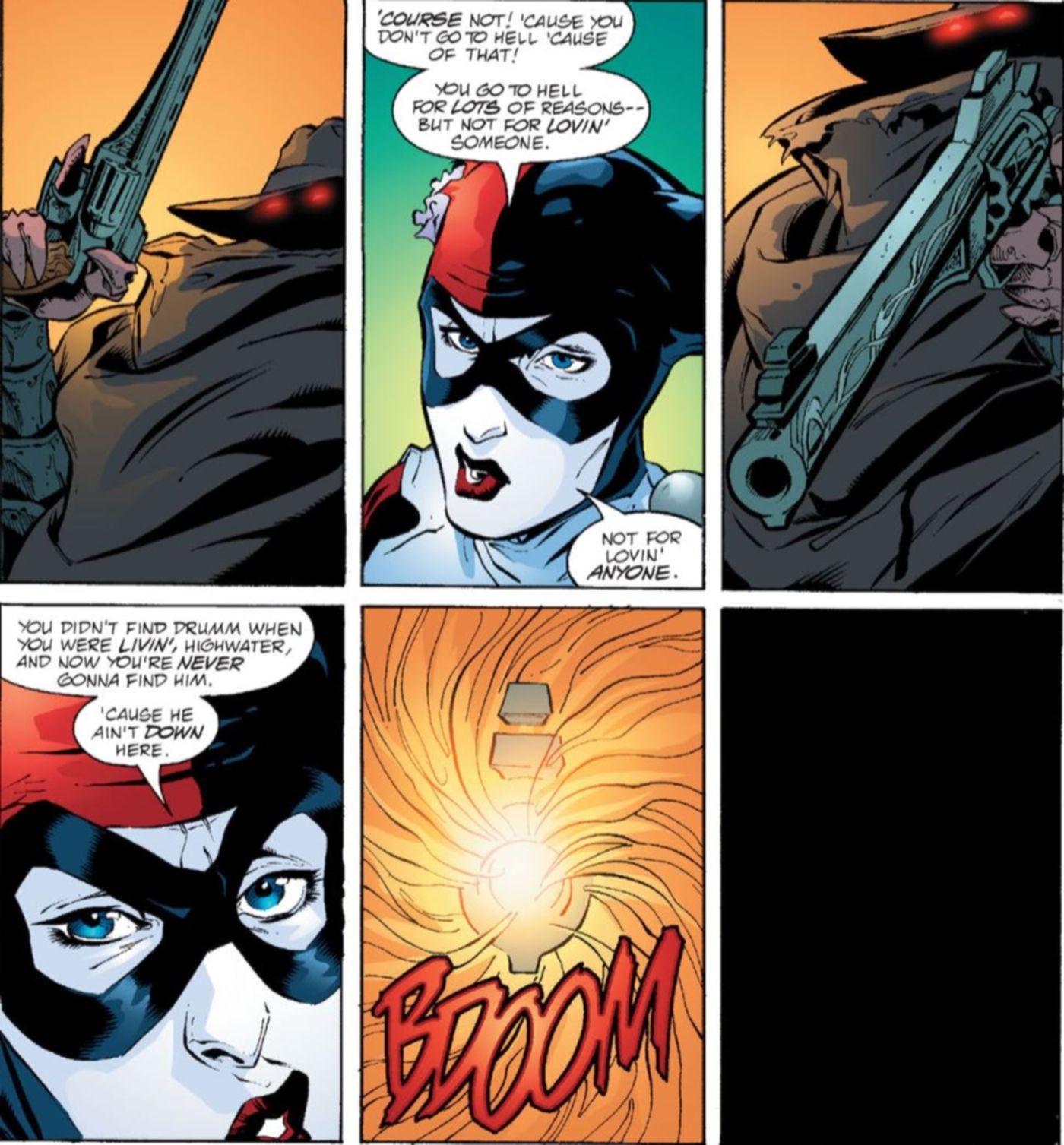 Harley Quinn Defends Love DC Comics