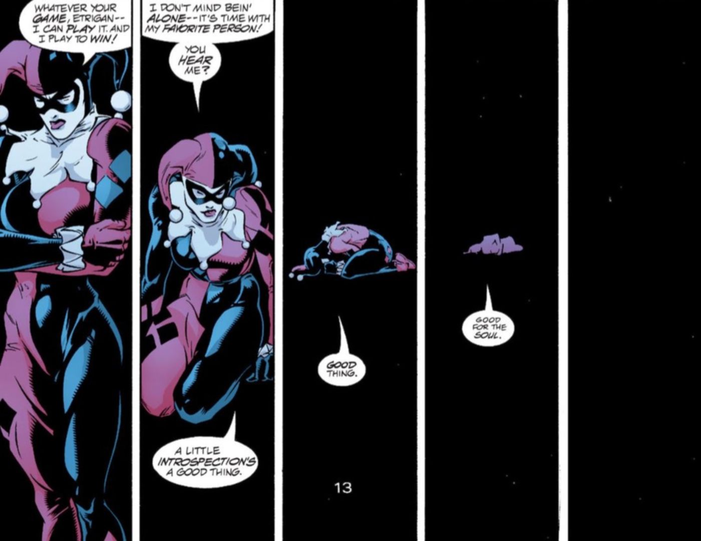Harley Quinn in Hell DC Comics