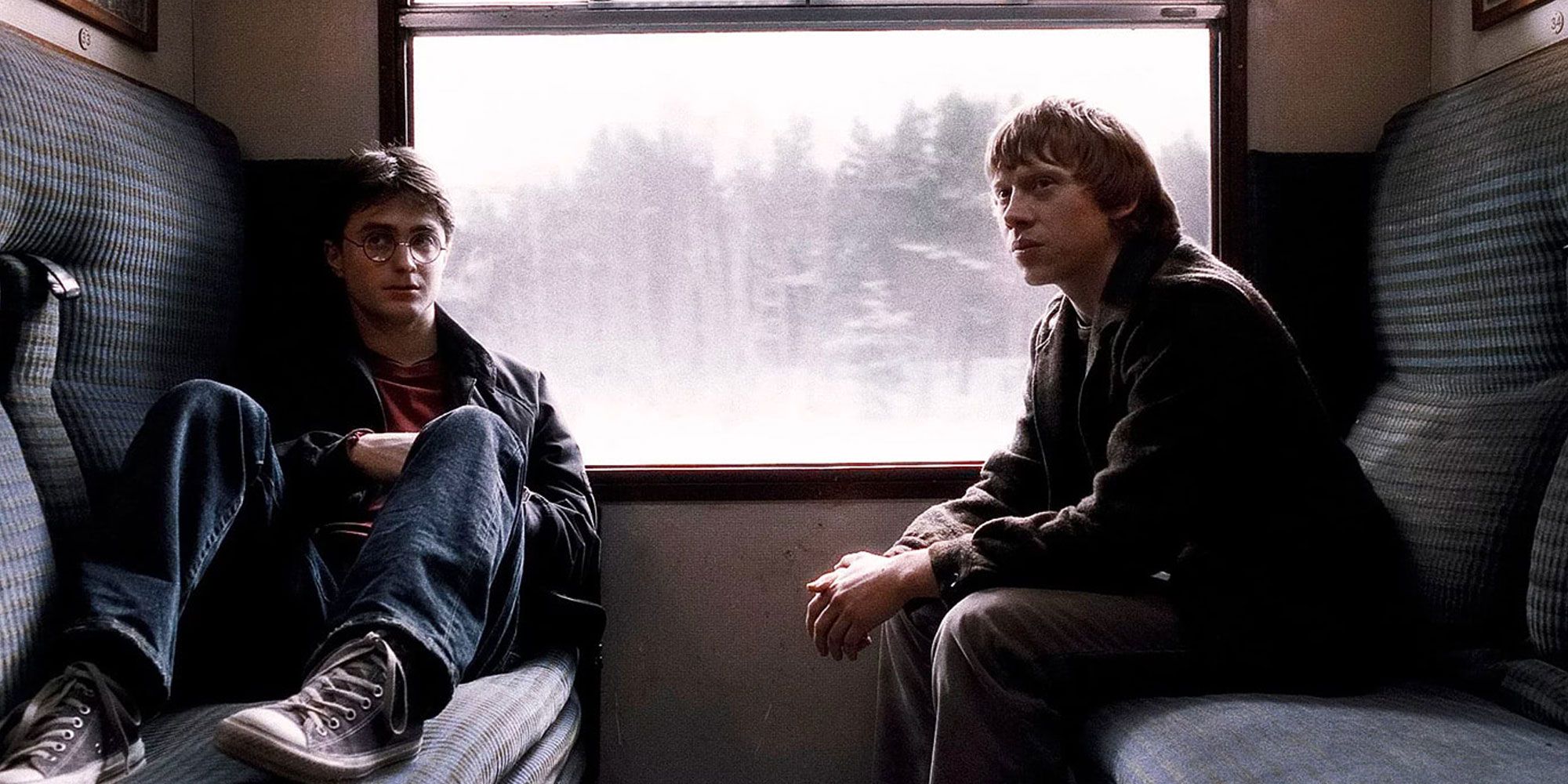 Harry Potter Ron on Train