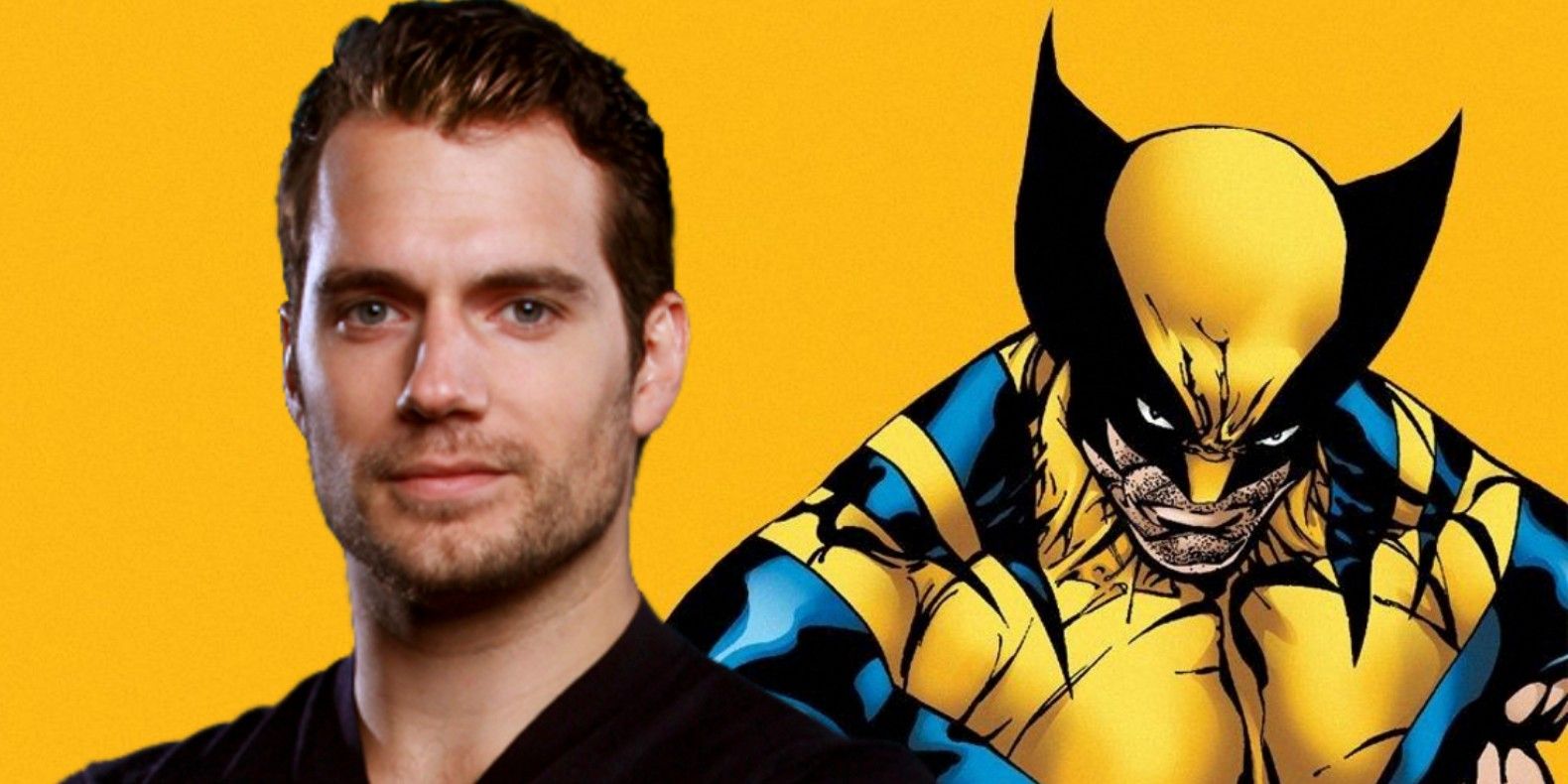 Henry Cavill as Wolverine Split Image