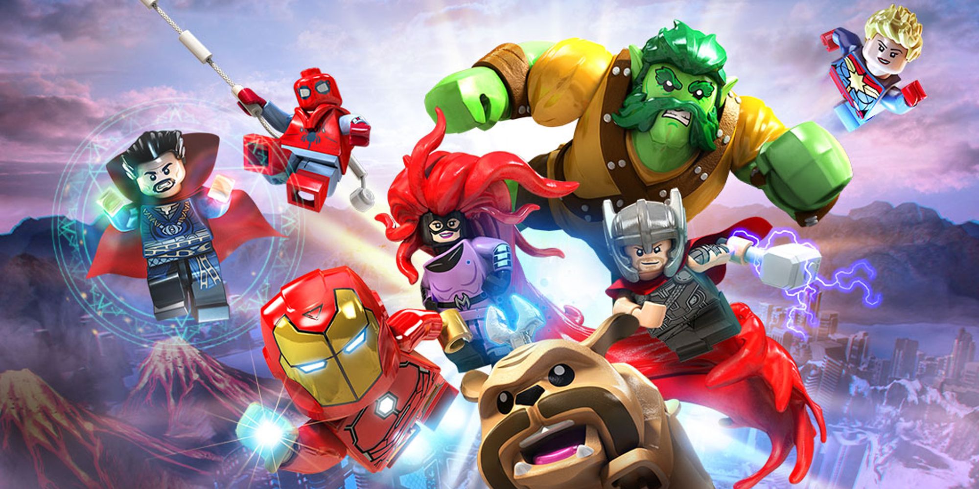 Heroes flying into action in LEGO Marvel Super Heroes 2