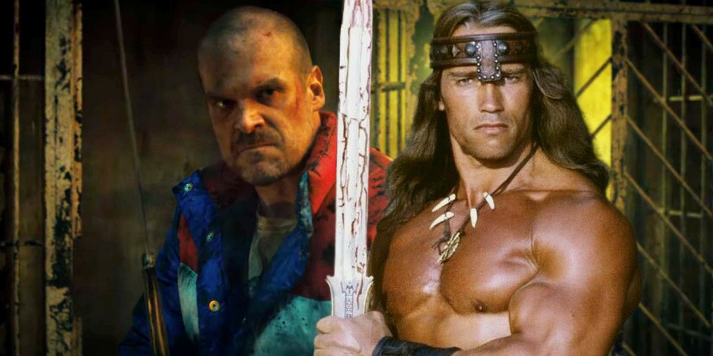 David Harbour Used Conan the Barbarian Sword in Stranger Things 4