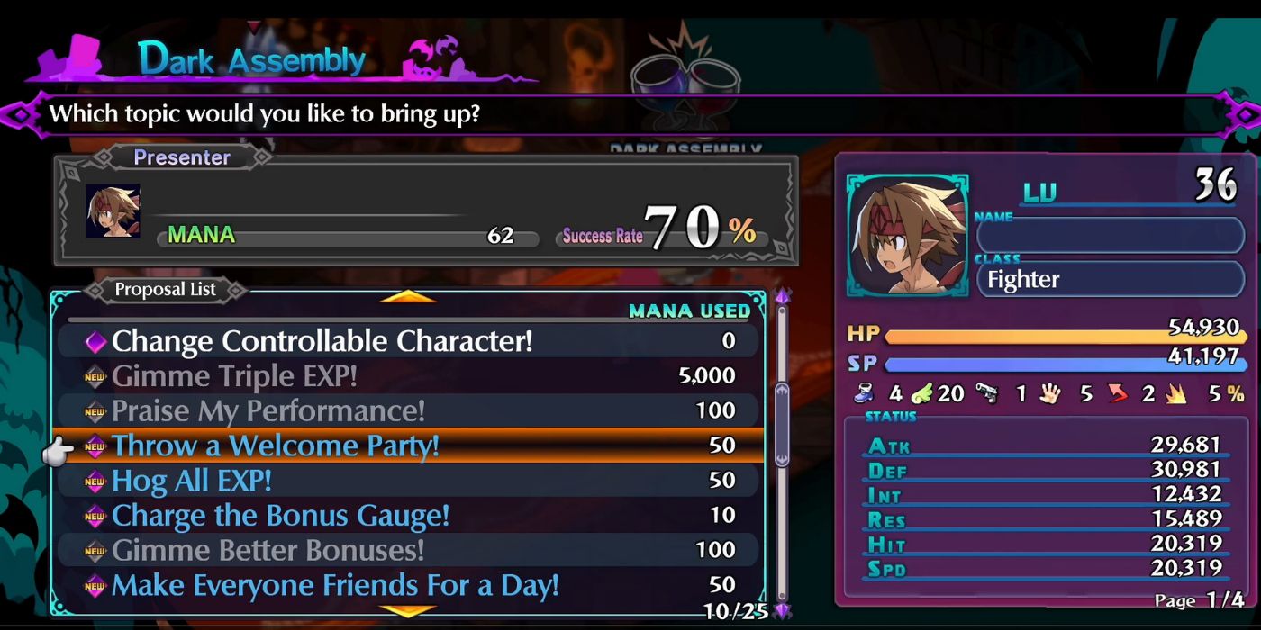 How Does The Dark Assembly Work In Disgaea 6