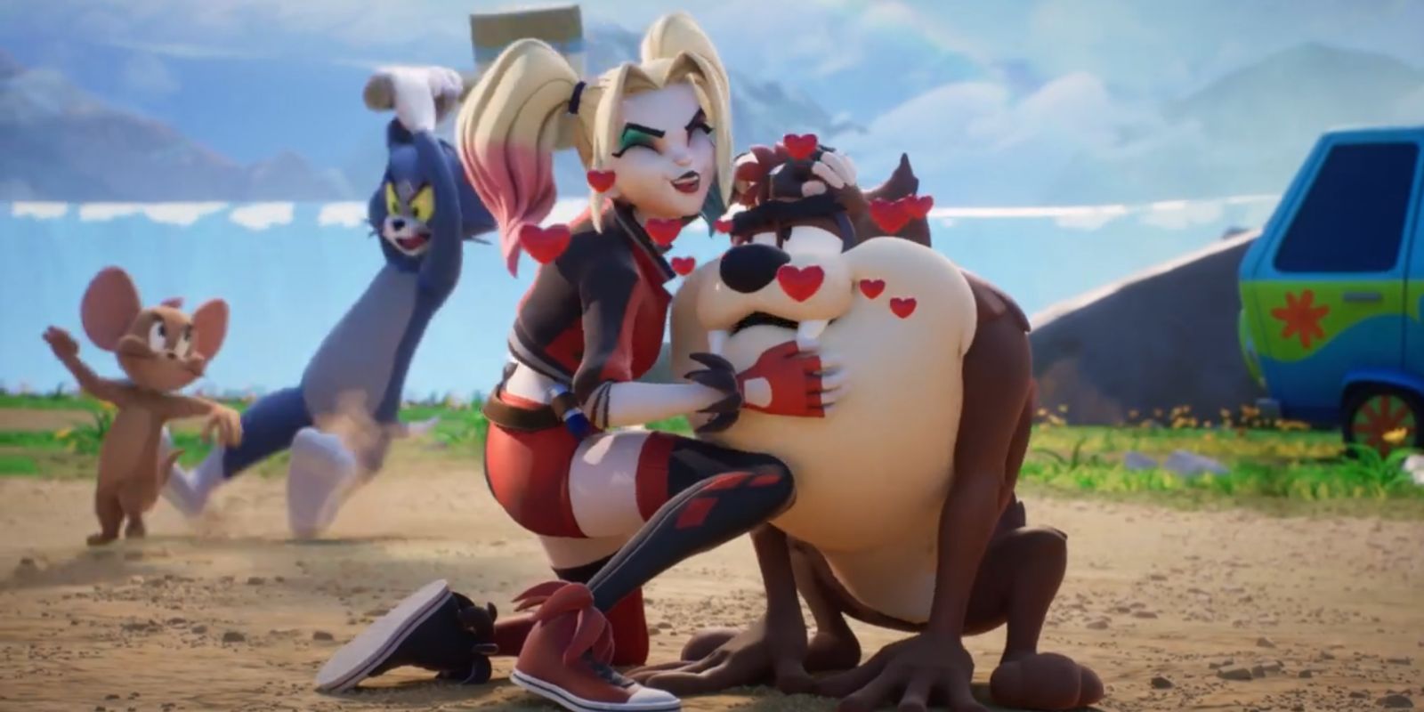 Harley Quinn and Taz in MultiVersus