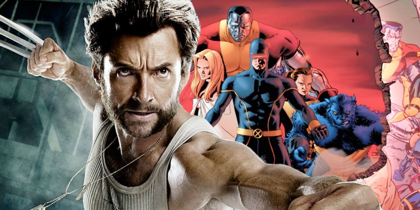 Hugh Jackman as Wolverine and X Men in Marvel Comics