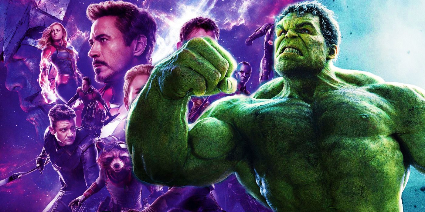 Mark Ruffola as Hulk and Avengers 4 Poster MCU