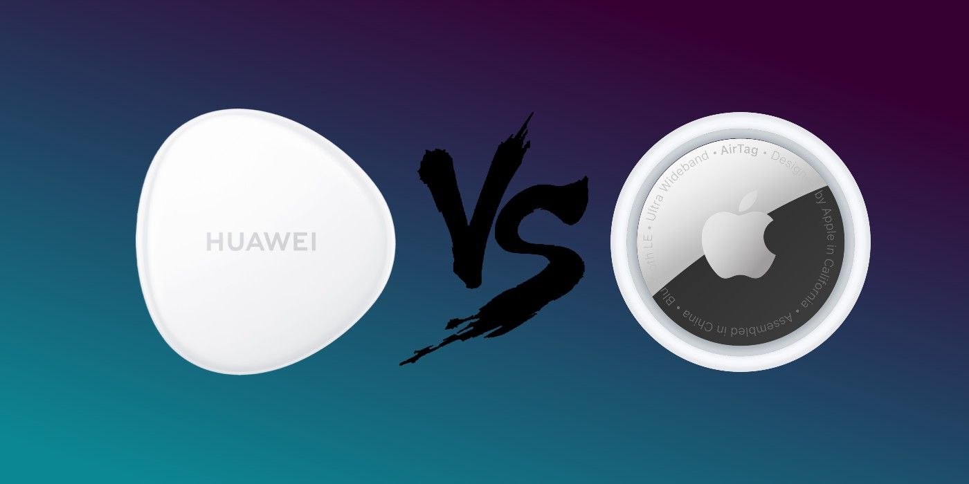 The Huawei AirTag is lighter than the Apple AirTag