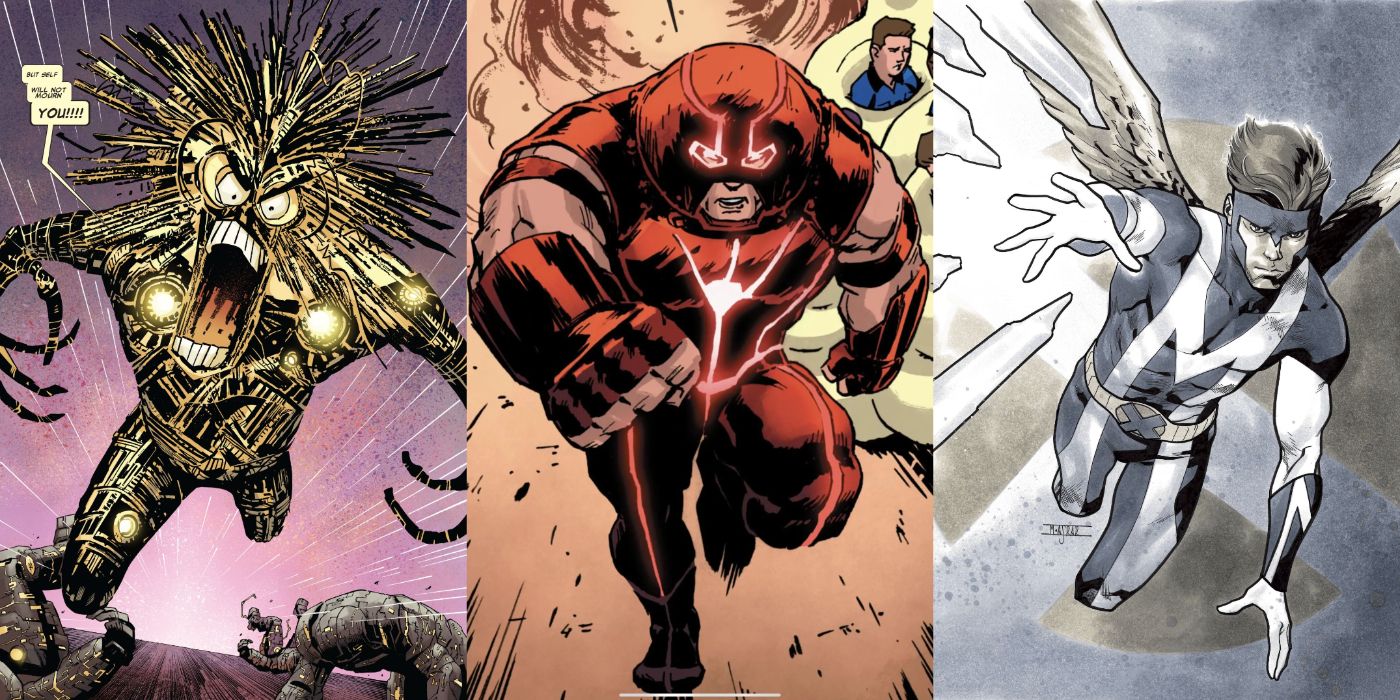 Images of various X-Men that arent mutants