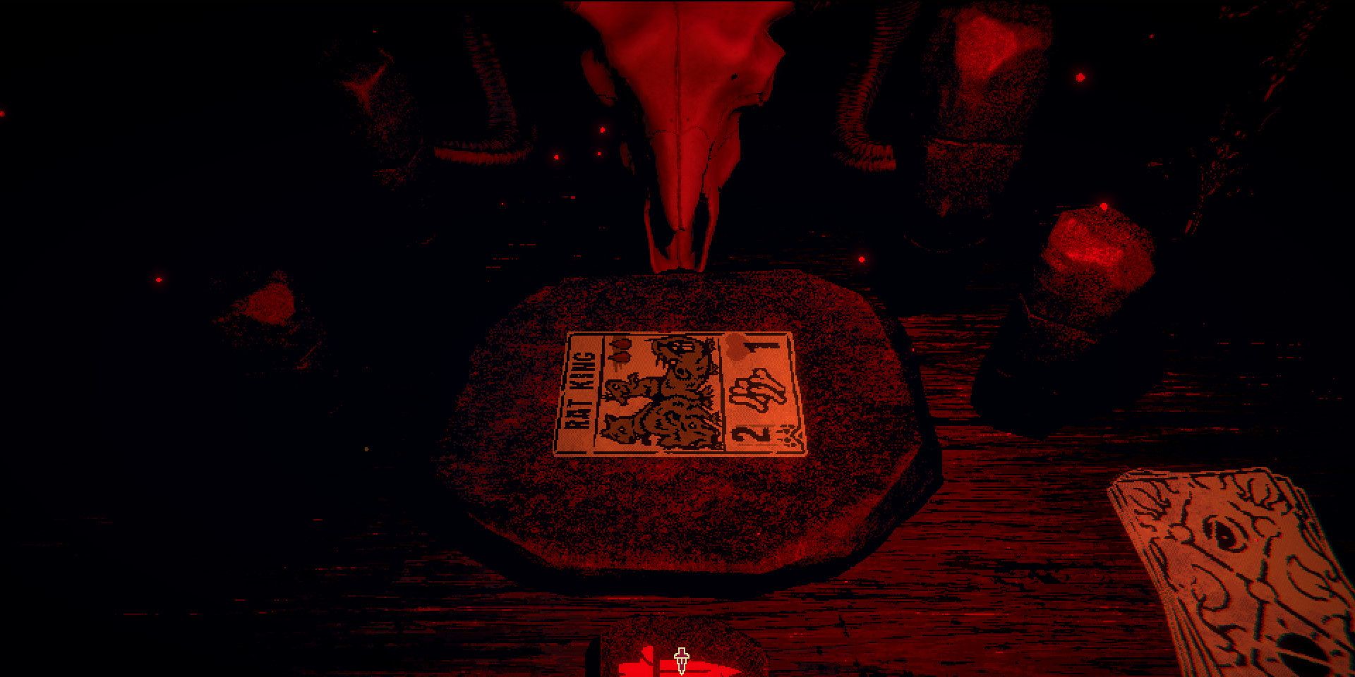 Inscryption Rat King Altar Screenshot