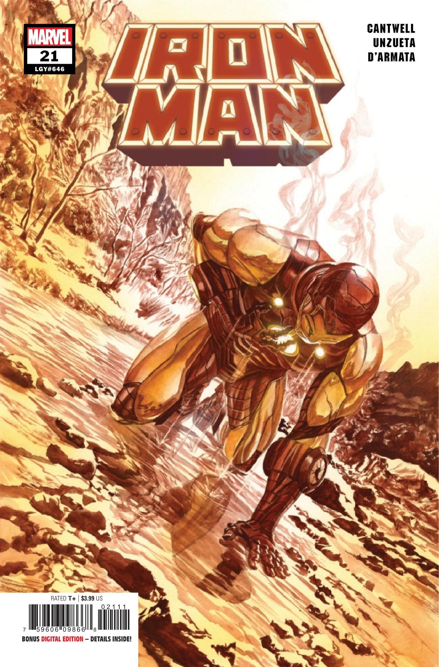 Iron Man 21 cover