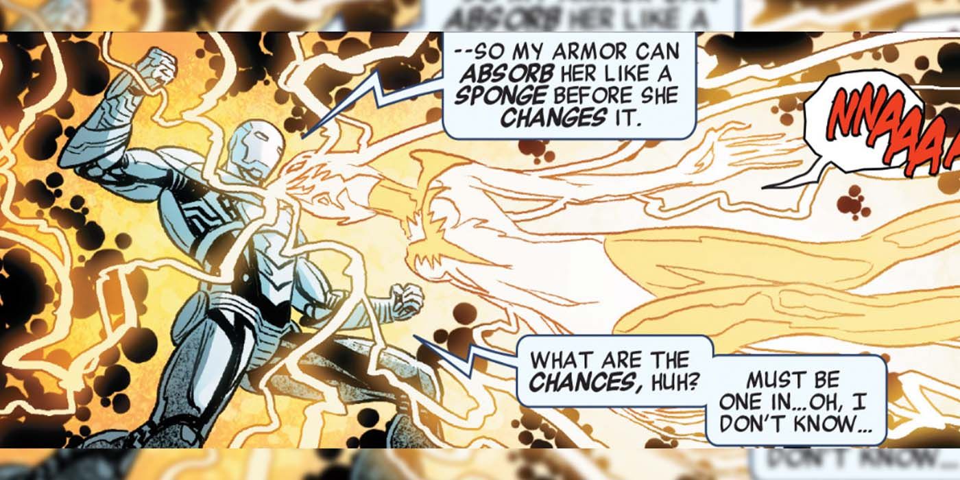 Iron Man Absorbs Spectrum