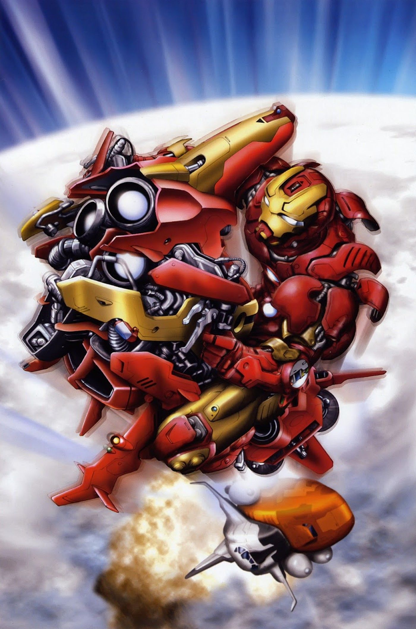 Iron Man armor transformers