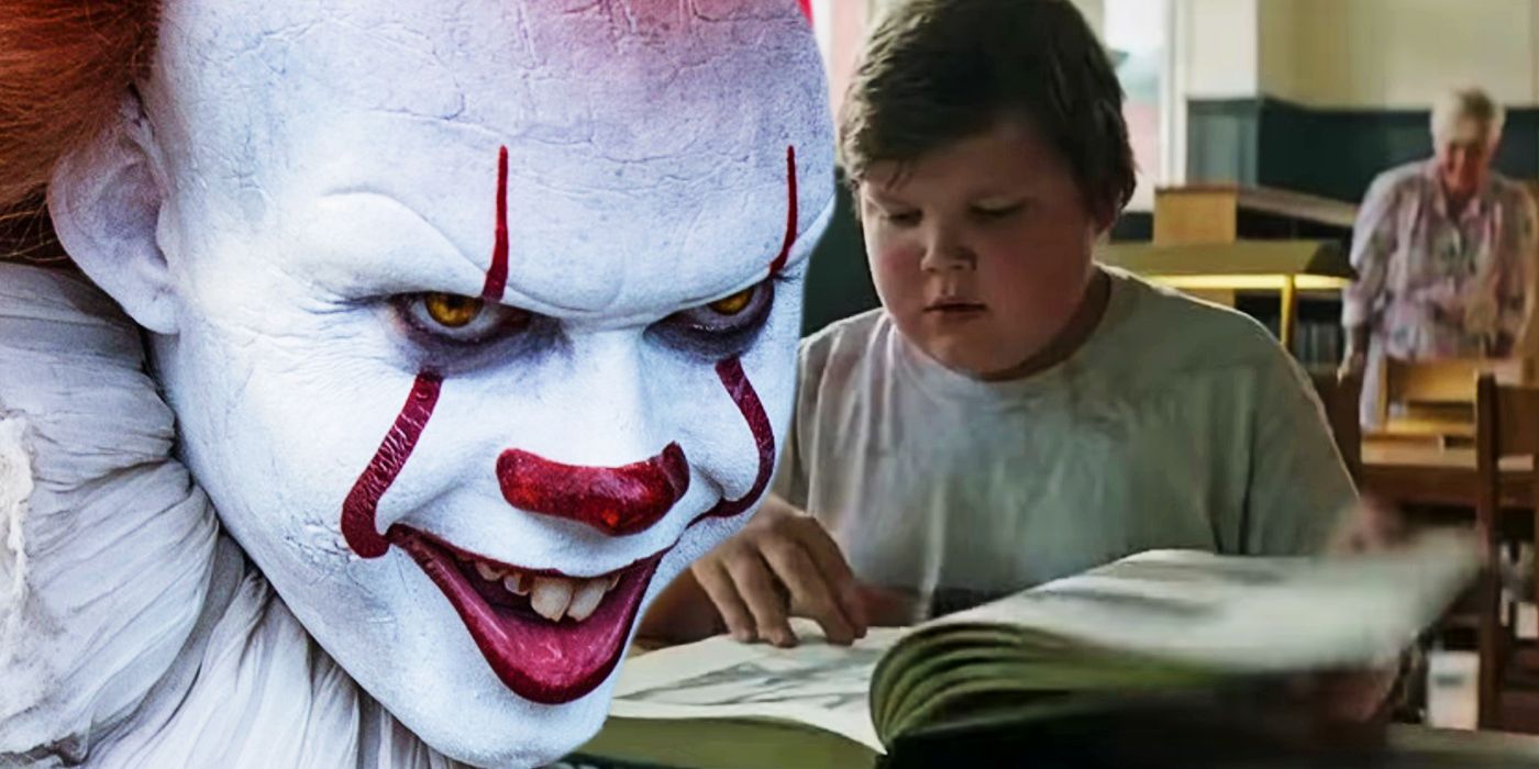 It Librarian Scene Pennywise
