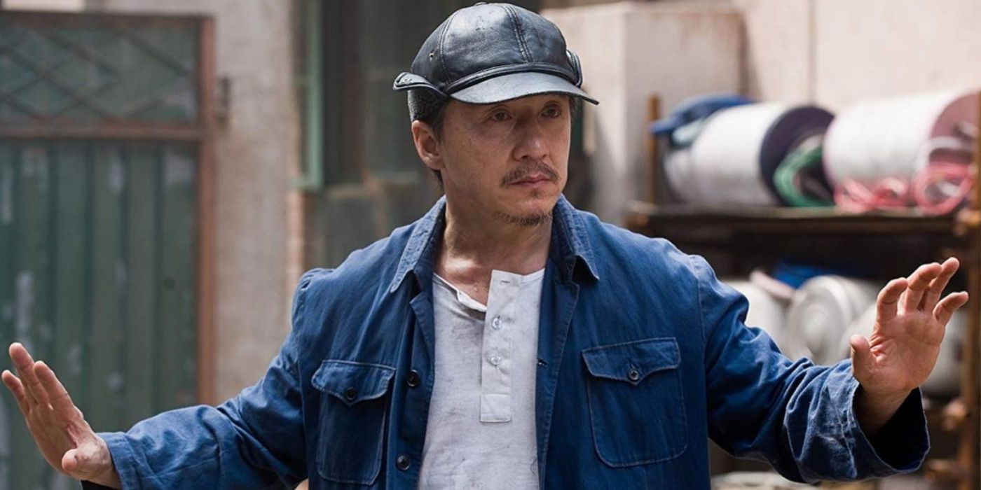 Jackie Chan as Mr Han in the Karate Kid remake
