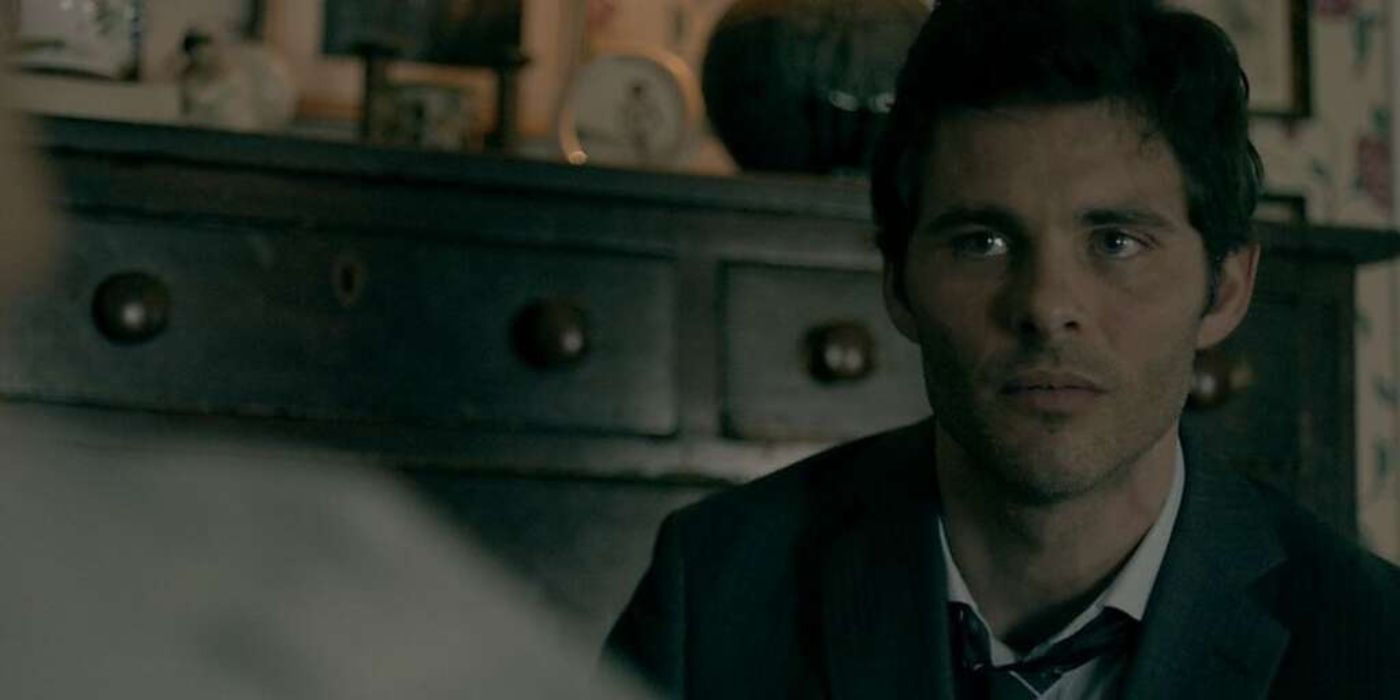 Hunter talking to someone in Robot and Frank.