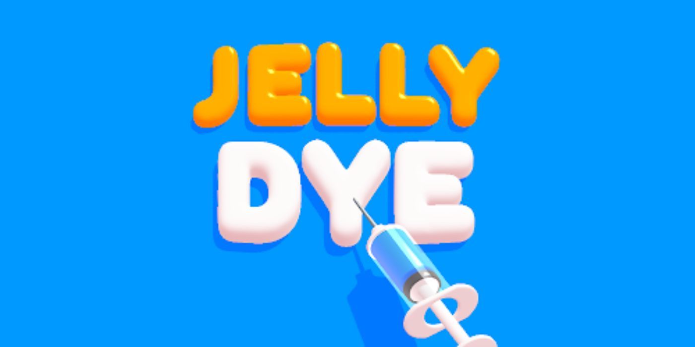 The logo for the game Jelly Dye.