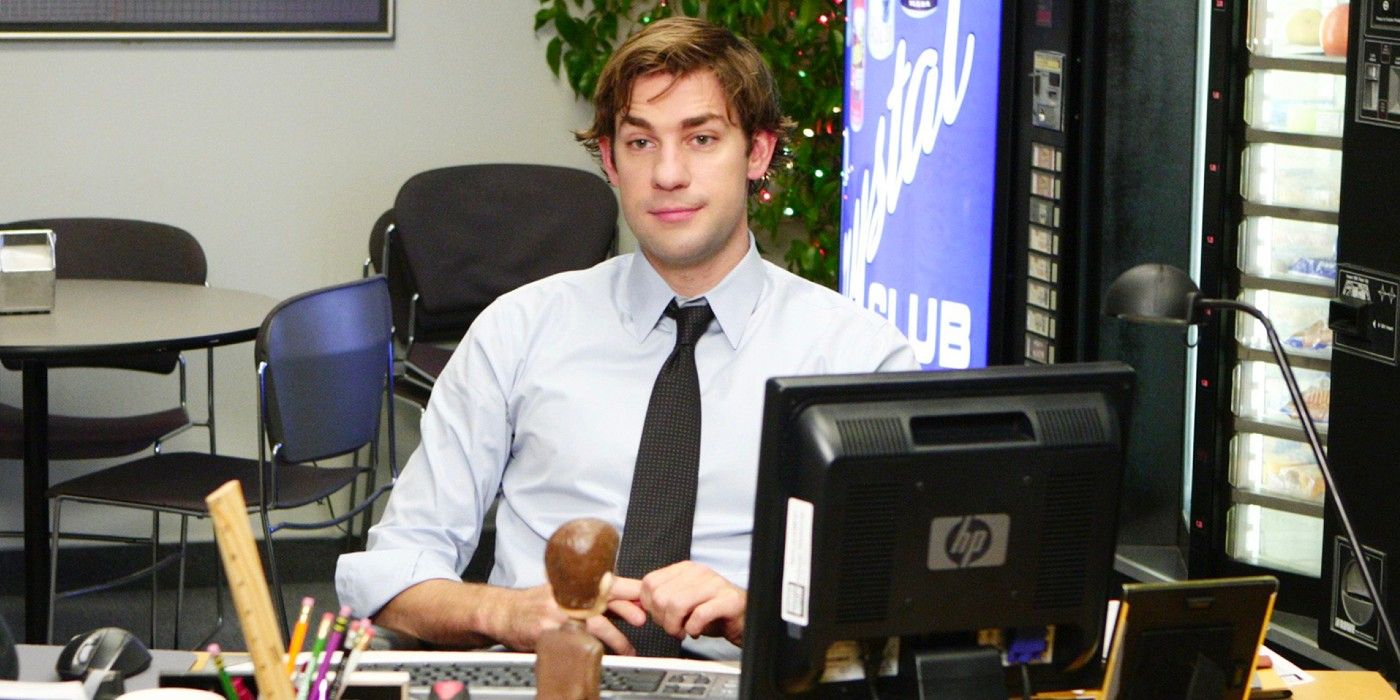 John Krasinski as Jim in The Office