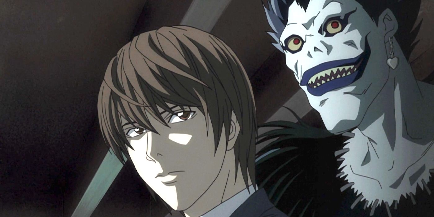 Light Yagami and Ryuk in Death Note