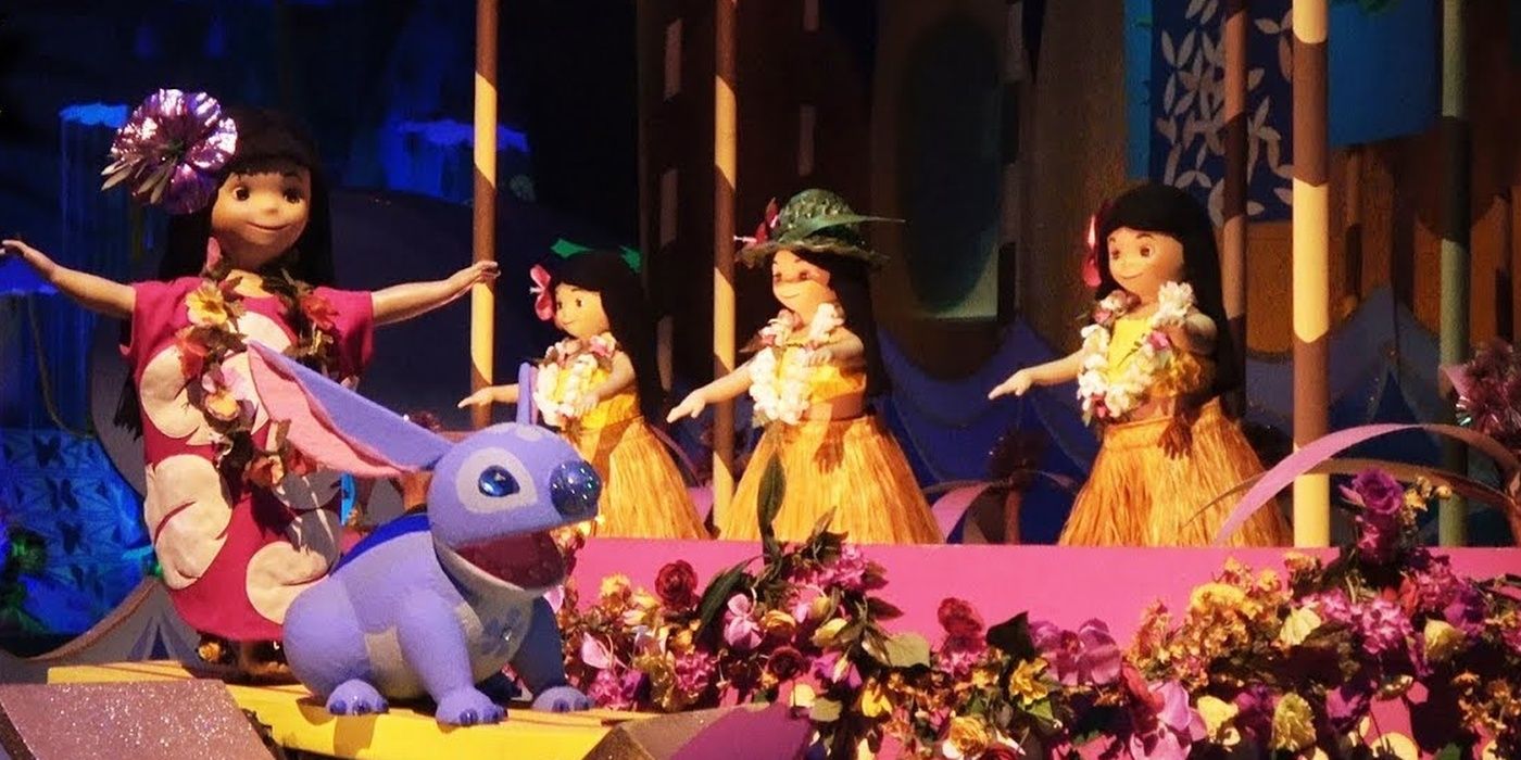 Lilo and Stitch surf into Small World