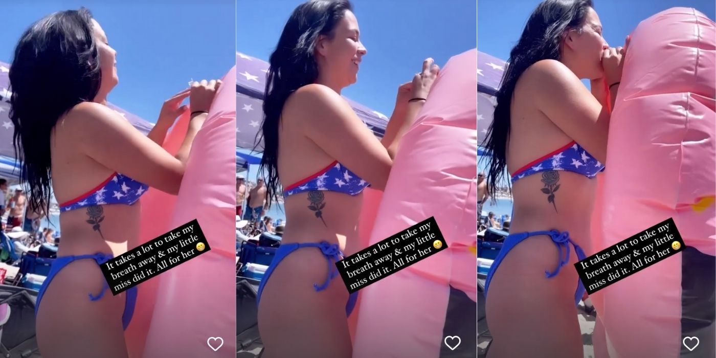 90 Day Fiancé: Liz Shares Stunning Weight Loss In Patriotic Bikini