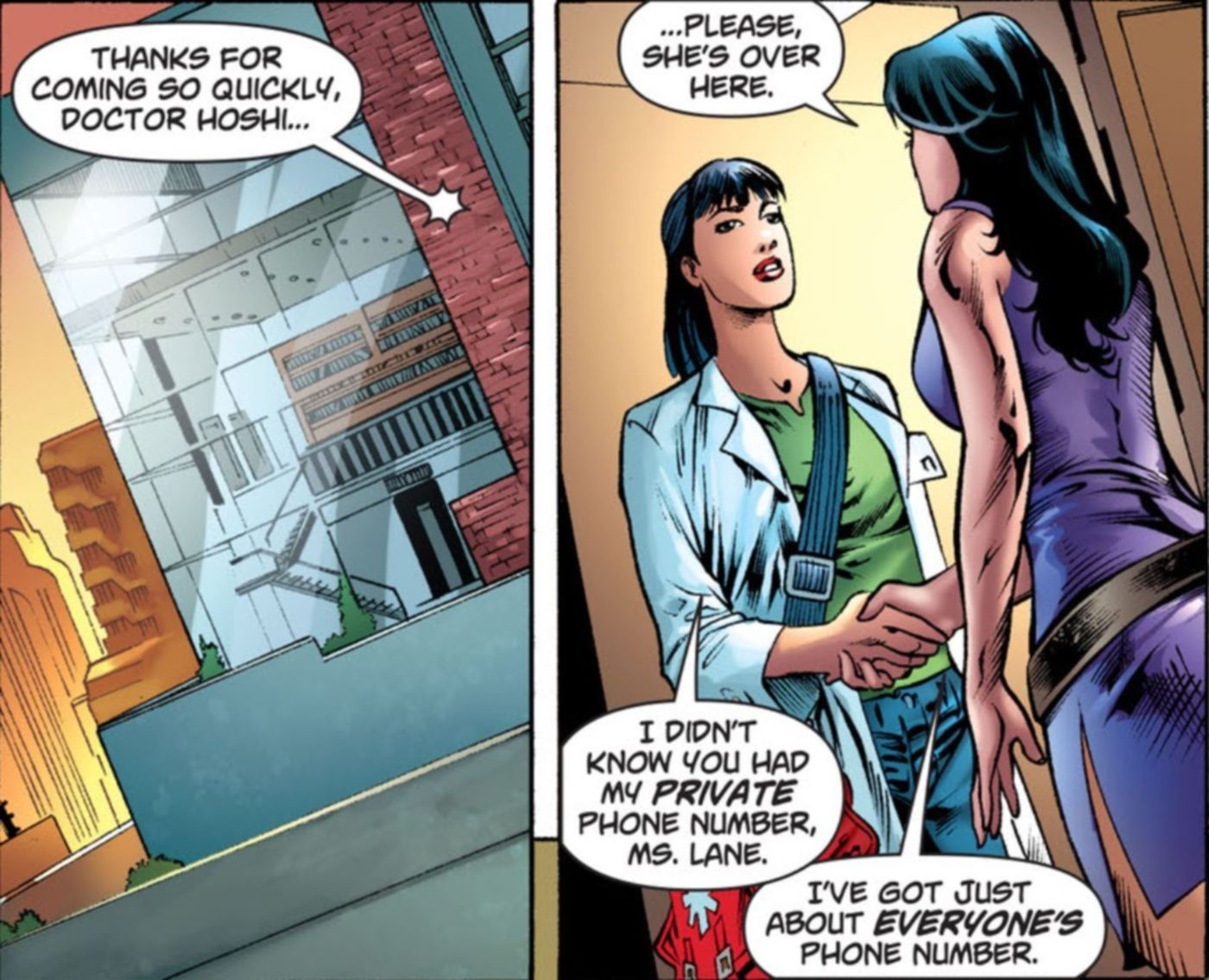 Lois Lane Doctor Light DC Comics