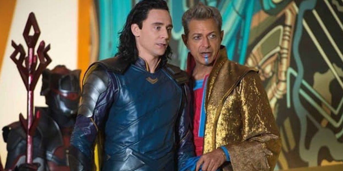 Loki with the Grandmaster in Thor Ragnarok