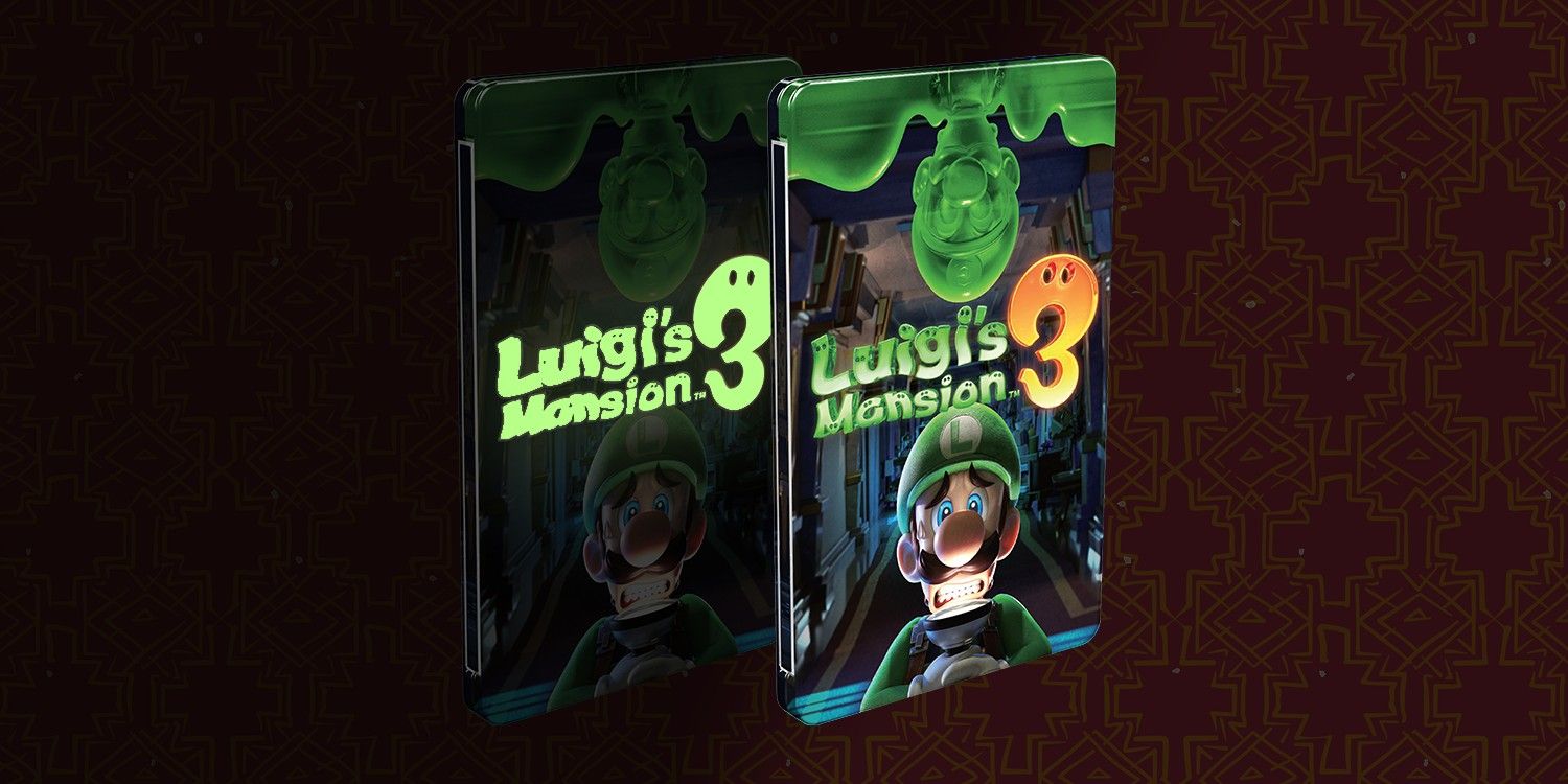 Luigis Mansion 3 Steelbook