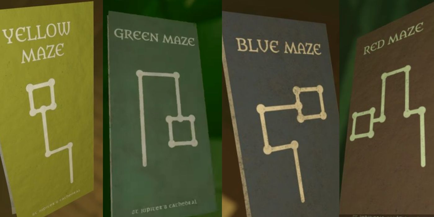 MADiSON How to Solve The Four Colored Candles Puzzle Maze Maps