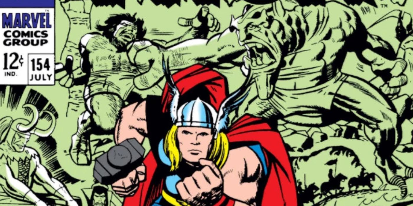 Cover of first appearance of the Mangog