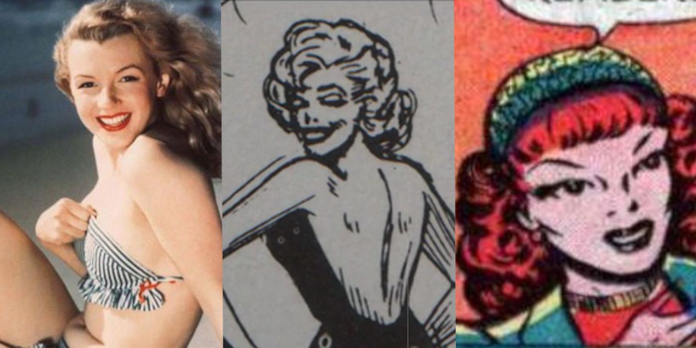 Marilyn Monroe and Vickie Vale