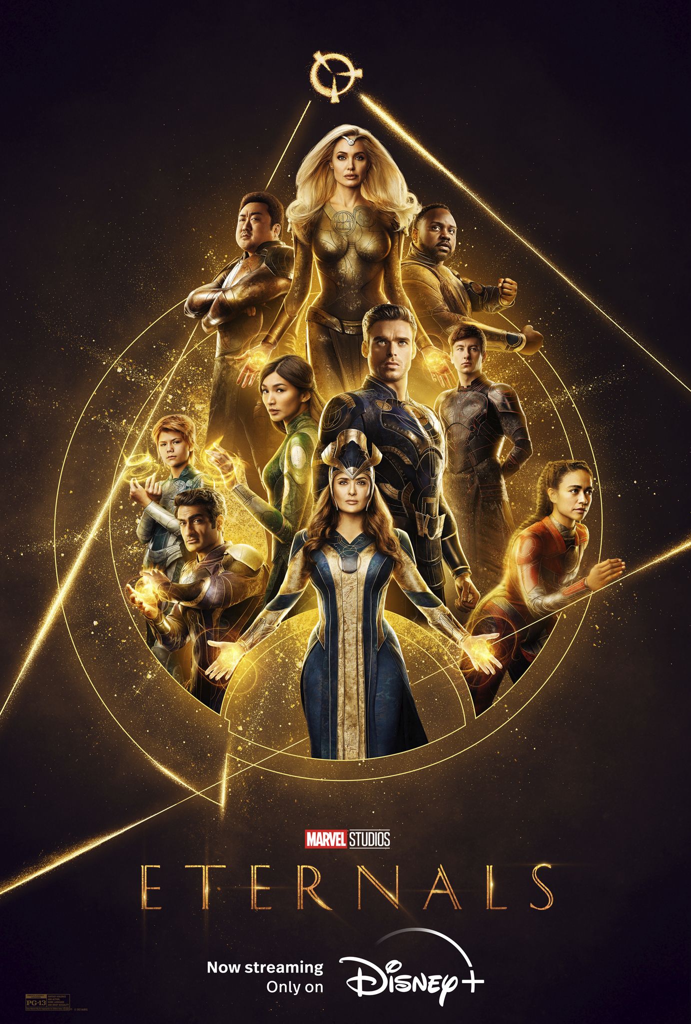 Marvel Eternals Poster Disney Plus