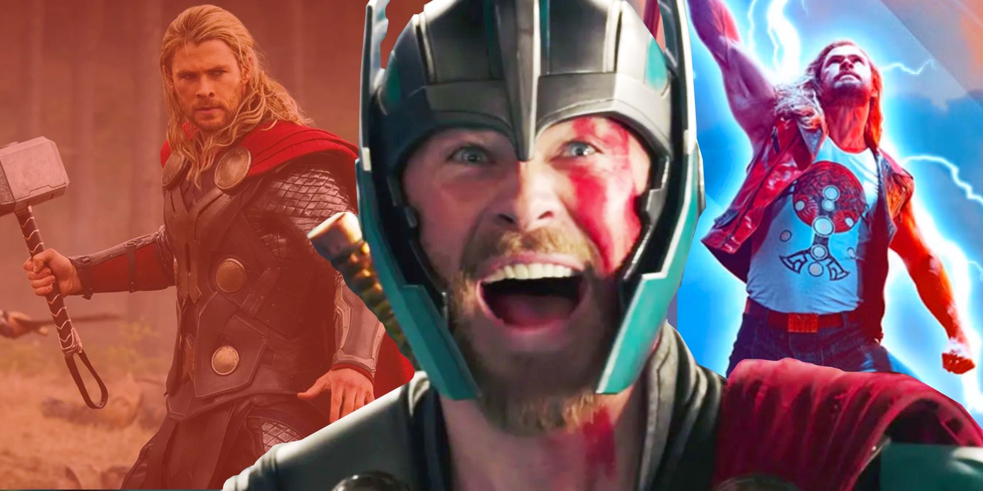 Thor's evolution to Ragnarok and Love and Thunder