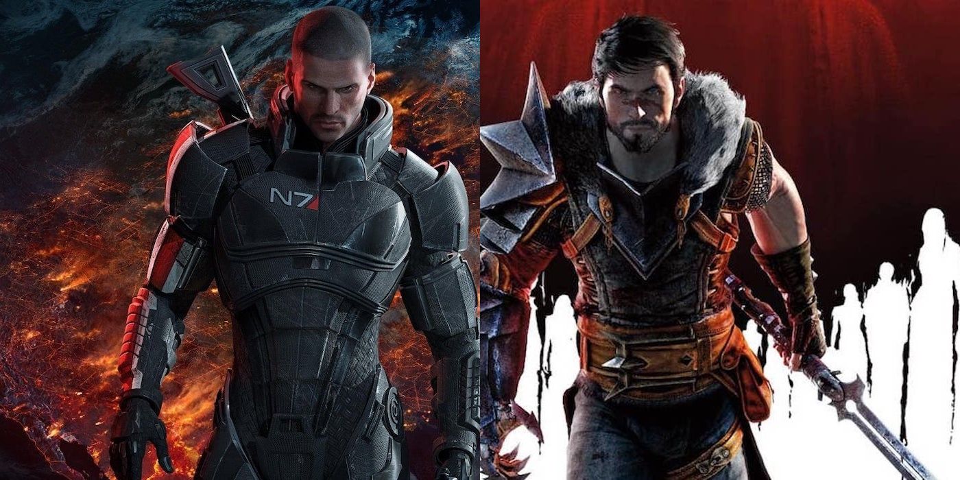 Mass Effect's Shepard and Dragon Age 2's Hawke