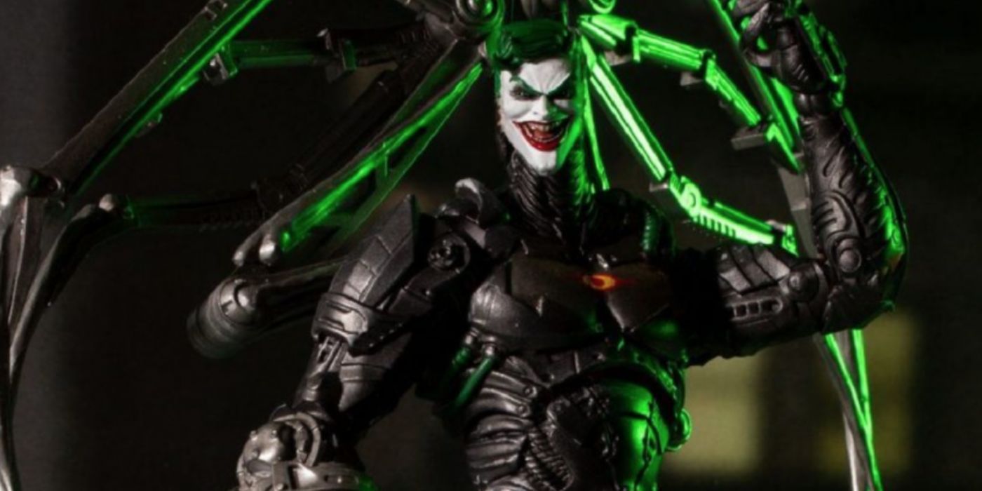 The McFarlane DC Multiverse Joker-Bot Build-A-Figure.