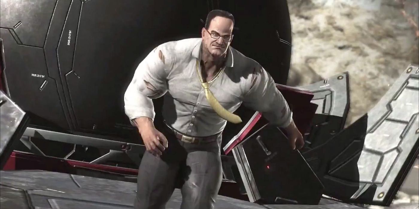 Metal Gear Rising Senator Armstrong boss fight